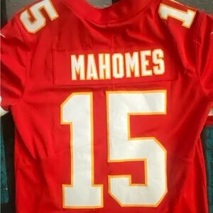 Nike Red and White Jersey